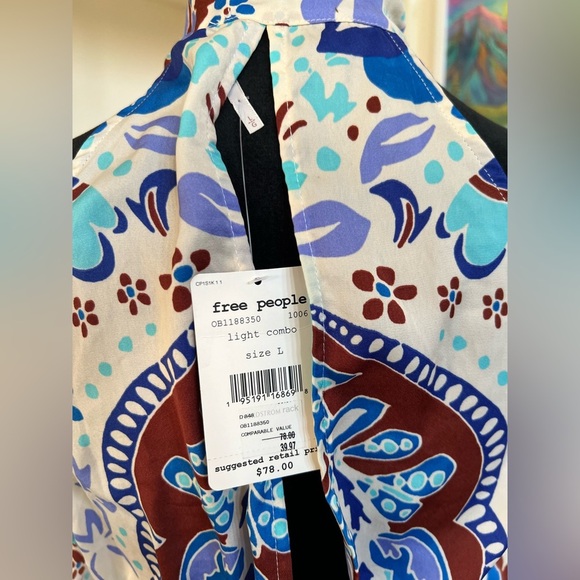 Free People Halter Tie Neck Top - Picture 5 of 5